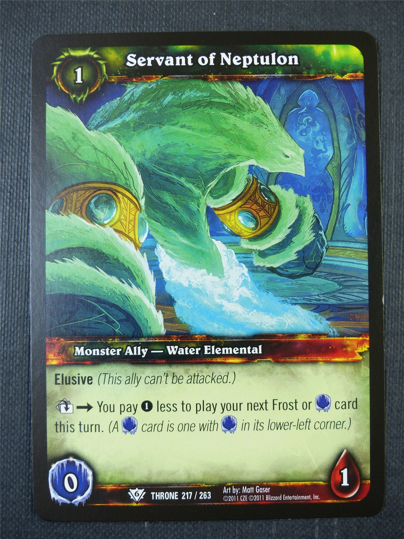Servant of Neptulon 217/263 - WoW Card #1B6