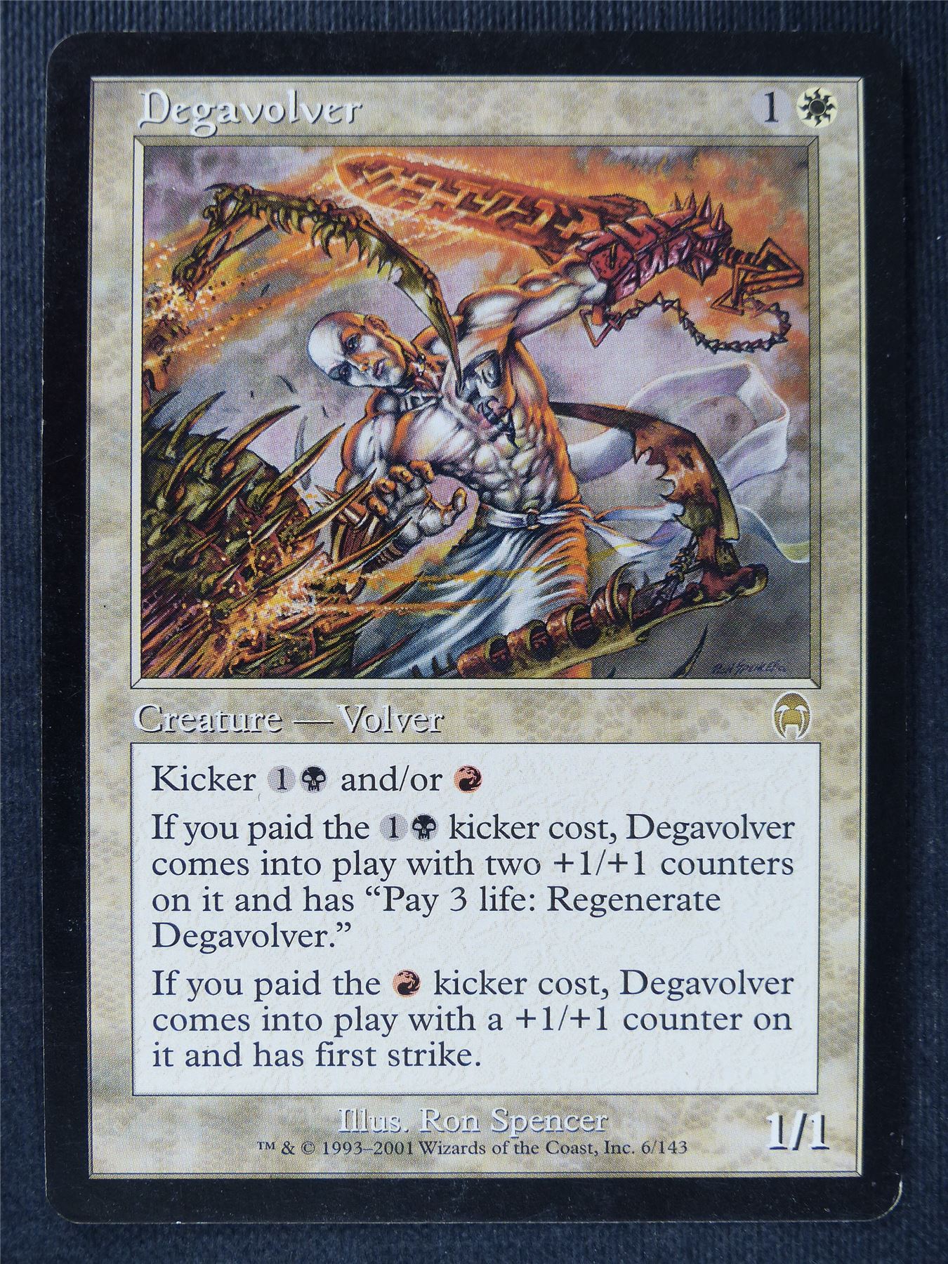 Degavolver - Mtg Magic Cards #JE