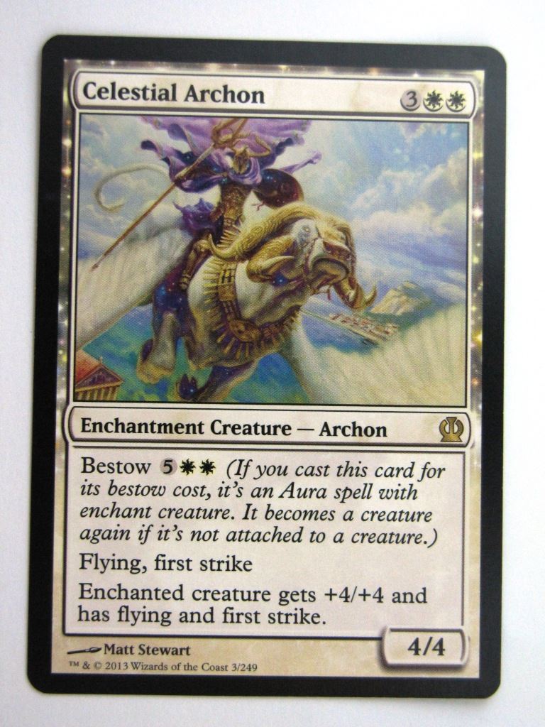 MTG Magic Played Cards: CELESTIAL ARCHON # 26A38