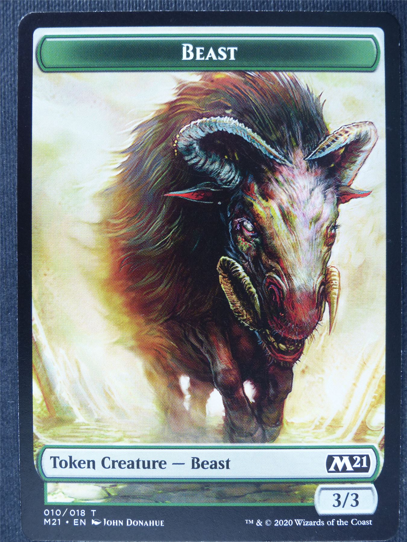 Beast Token - Mtg Magic Cards #VH