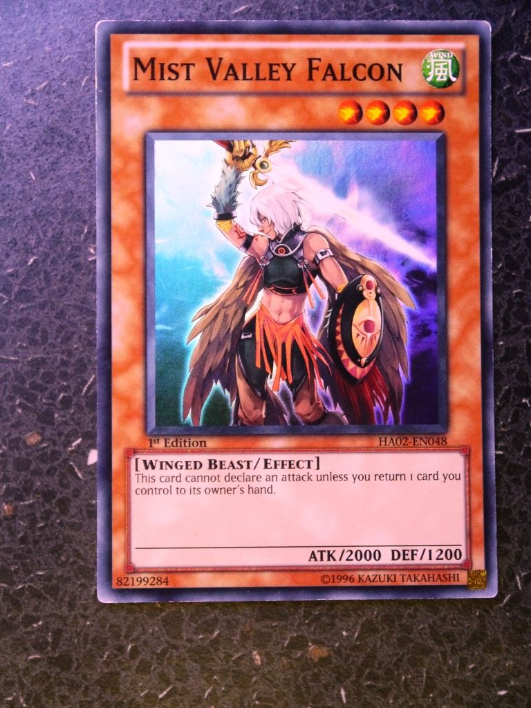 Yugioh Cards:MIST VALLEY FALCON HAO2 SUPER RARE # 2E76