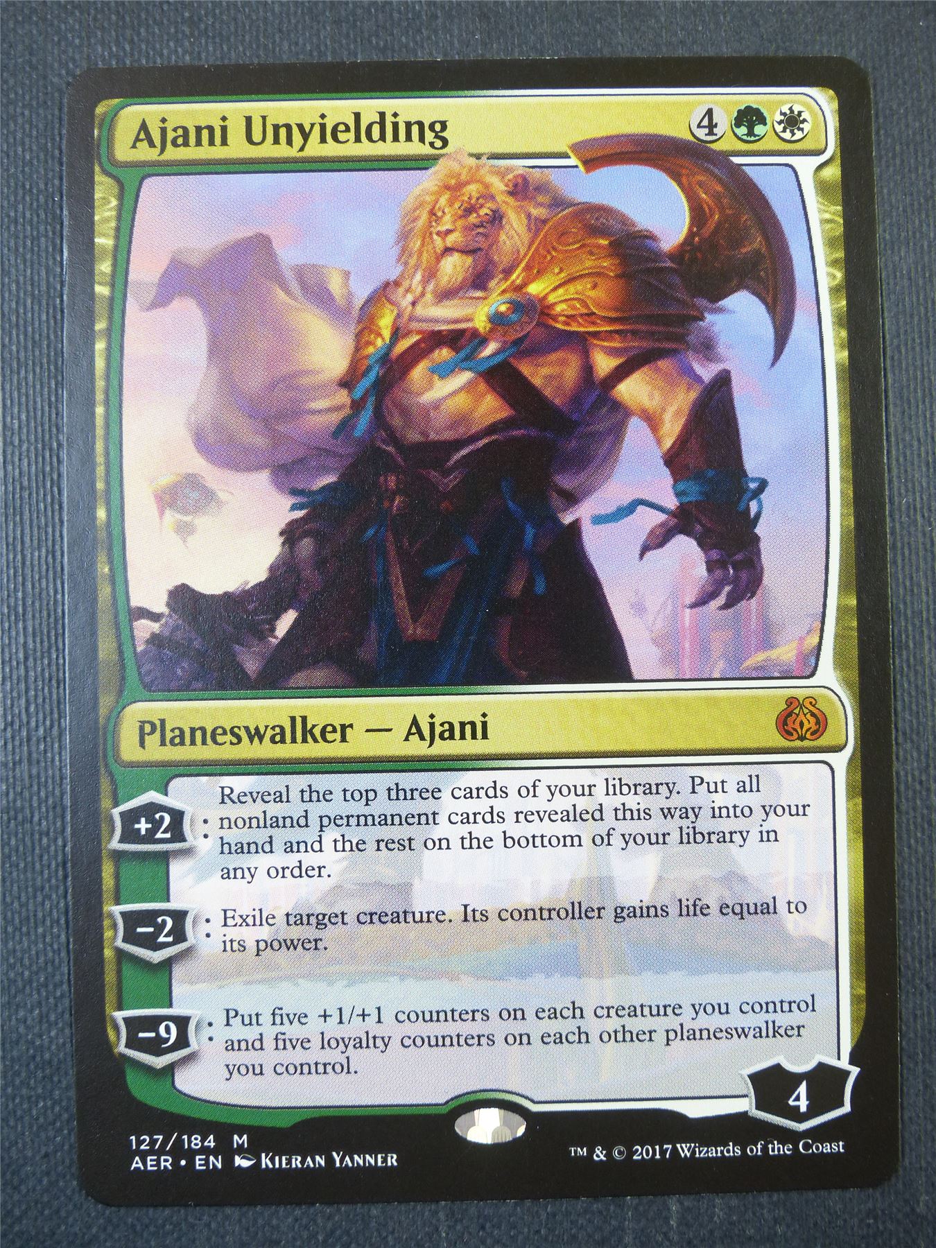 Ajani Unyielding - Mtg Card #9CF