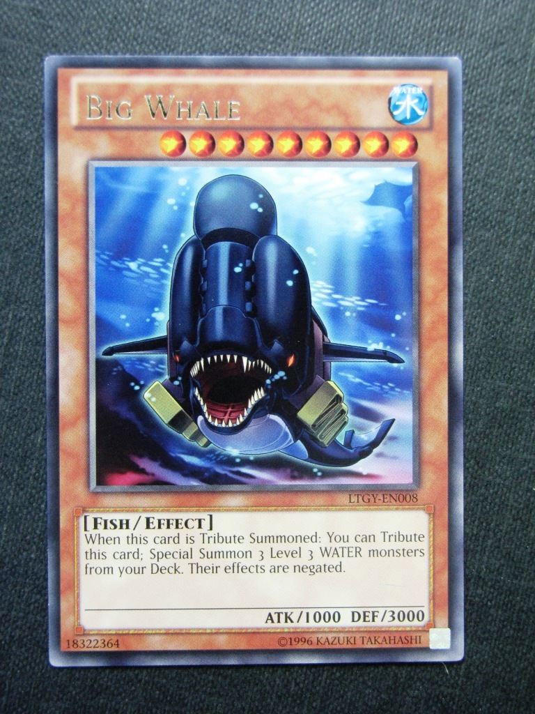 yugioh whale card Big Whale LTGY Rare