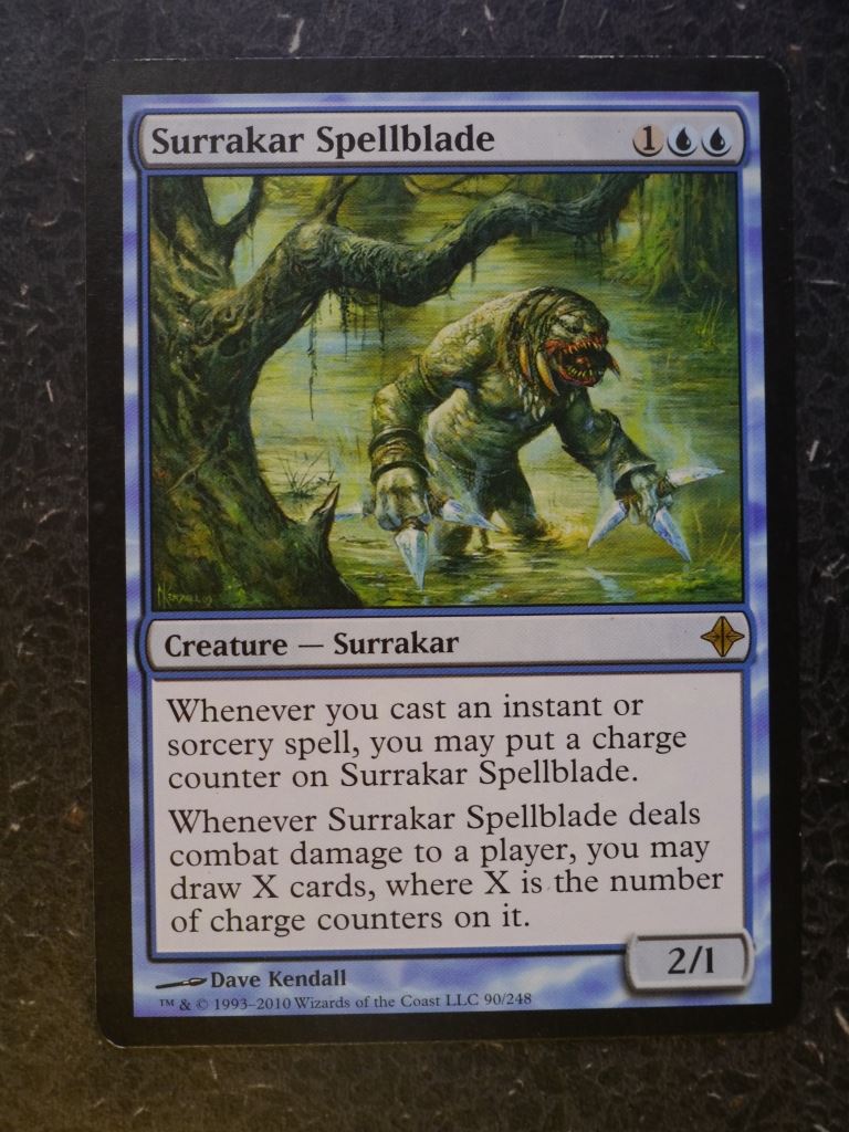 MTG Magic Cards: SURRAKAR SPELLBLADE # 6D88