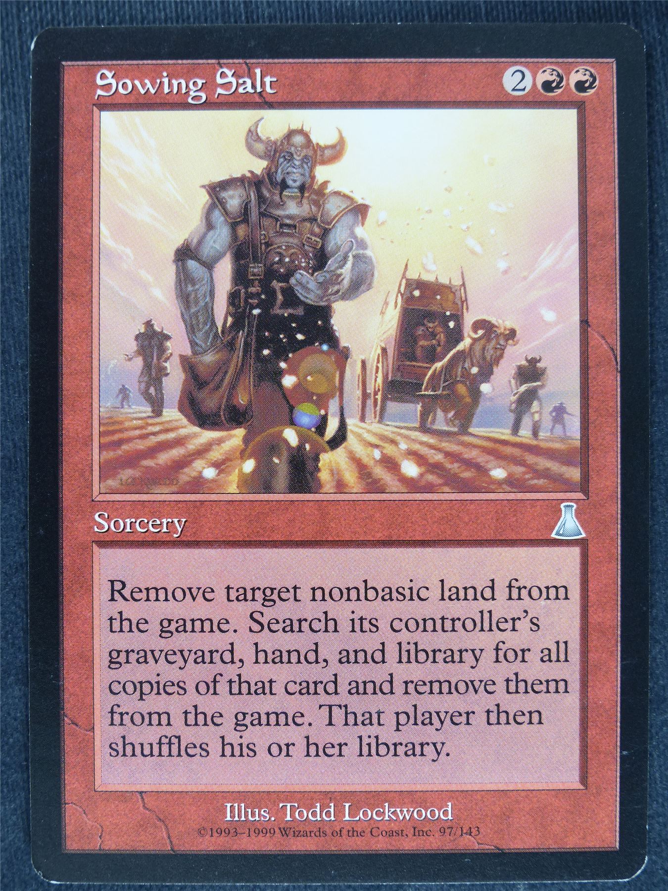 Sowing Salt - Mtg Magic Cards #A0