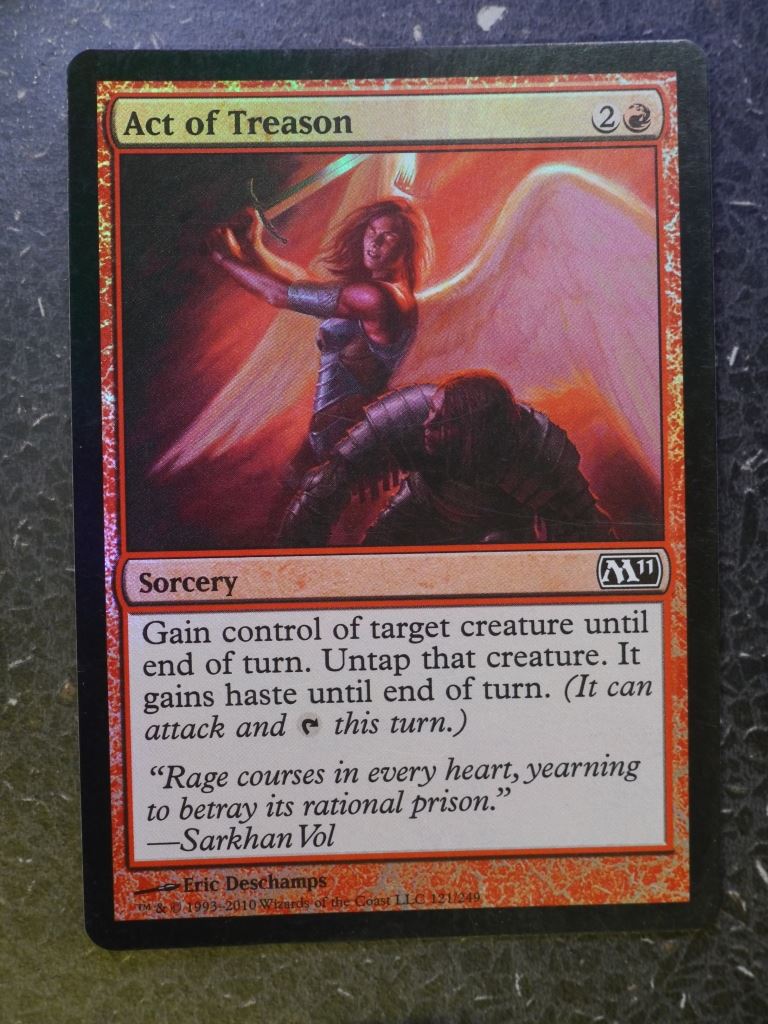 MTG Cards: ACT OF TREASON FOIL # 5C33