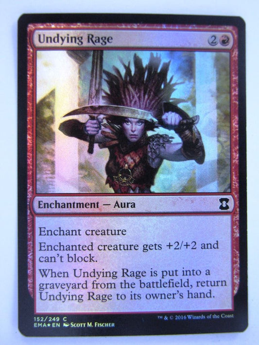 MTG Magic Cards: Eternal Masters: UNDYING RAGE FOIL # 12A90