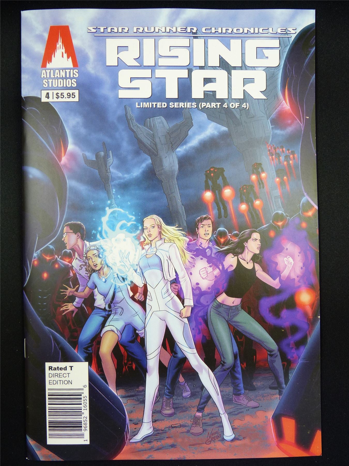 STAR Runner Chronicles: Rising Star #4 - Dec 2022 - Atlantis Studios Comics #17I