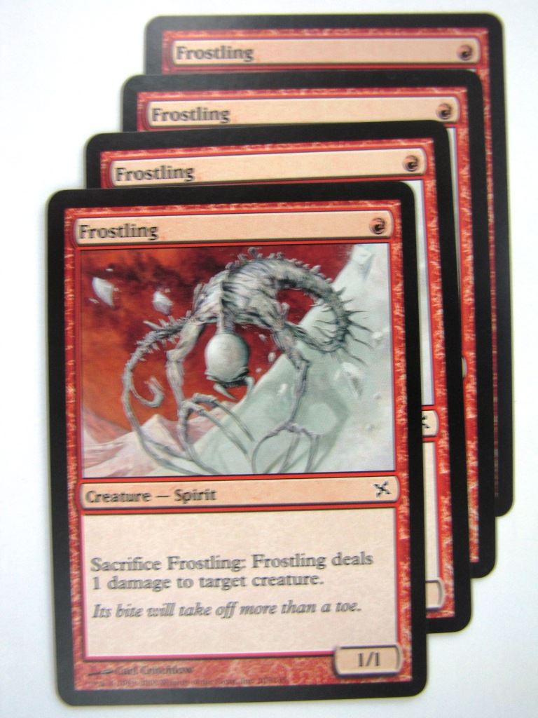 MTG Magic Cards: FROSTLING x4 # 8E42