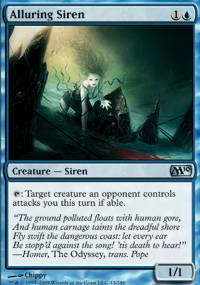 Mtg Magic Card: M10 : Alluring Siren