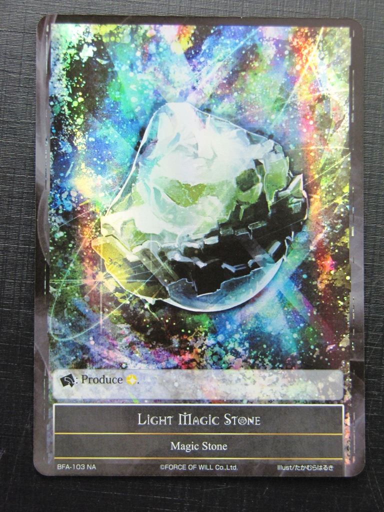 Force of Will Cards: LIGHT MAGIC STONE FOIL # 26G86