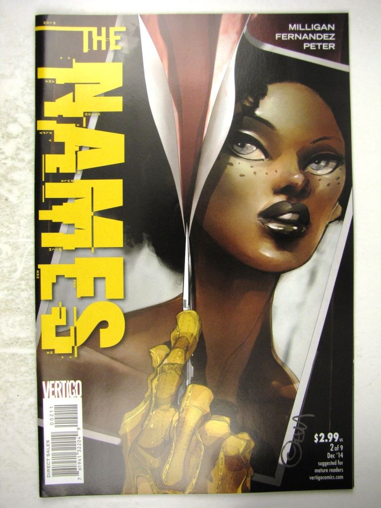 Vertigo Comics: THE NAMES #2 DECEMBER 2014 # 16F57