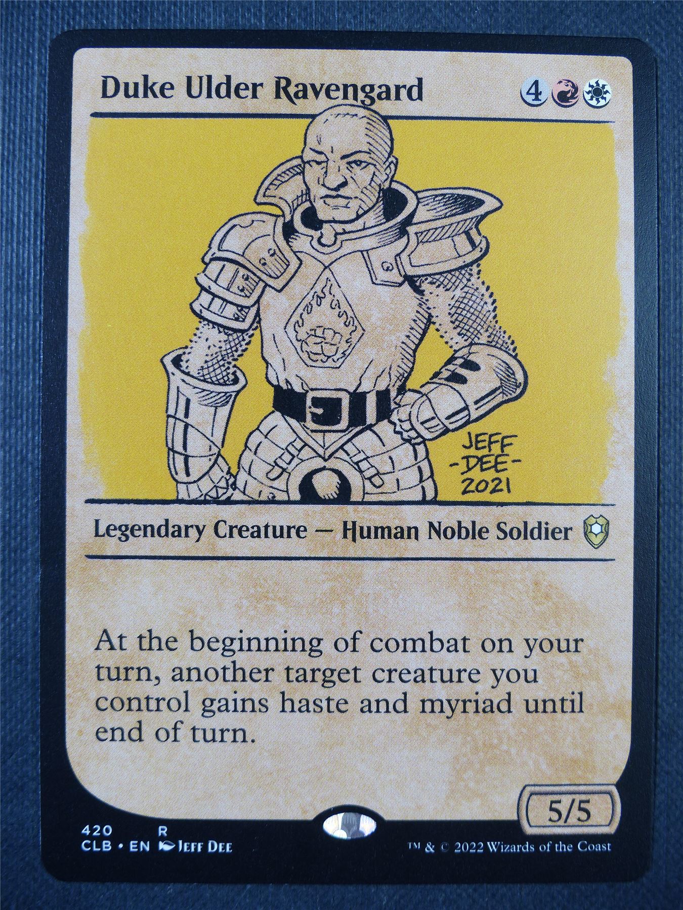 Duke Ulder Ravengard Showcase - Mtg Card #6SU