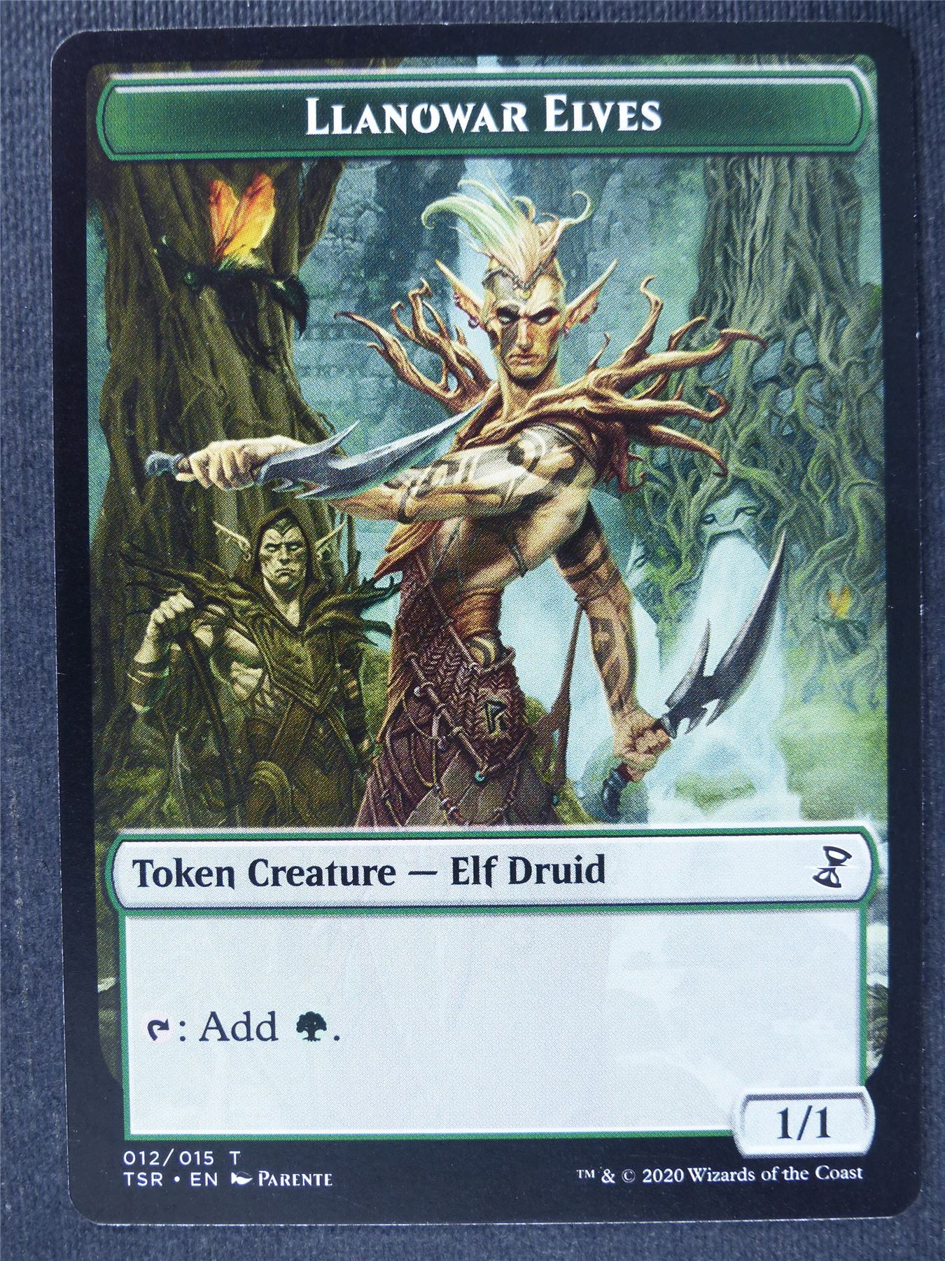 Llanowar Elves Token - Mtg Magic Cards #6C