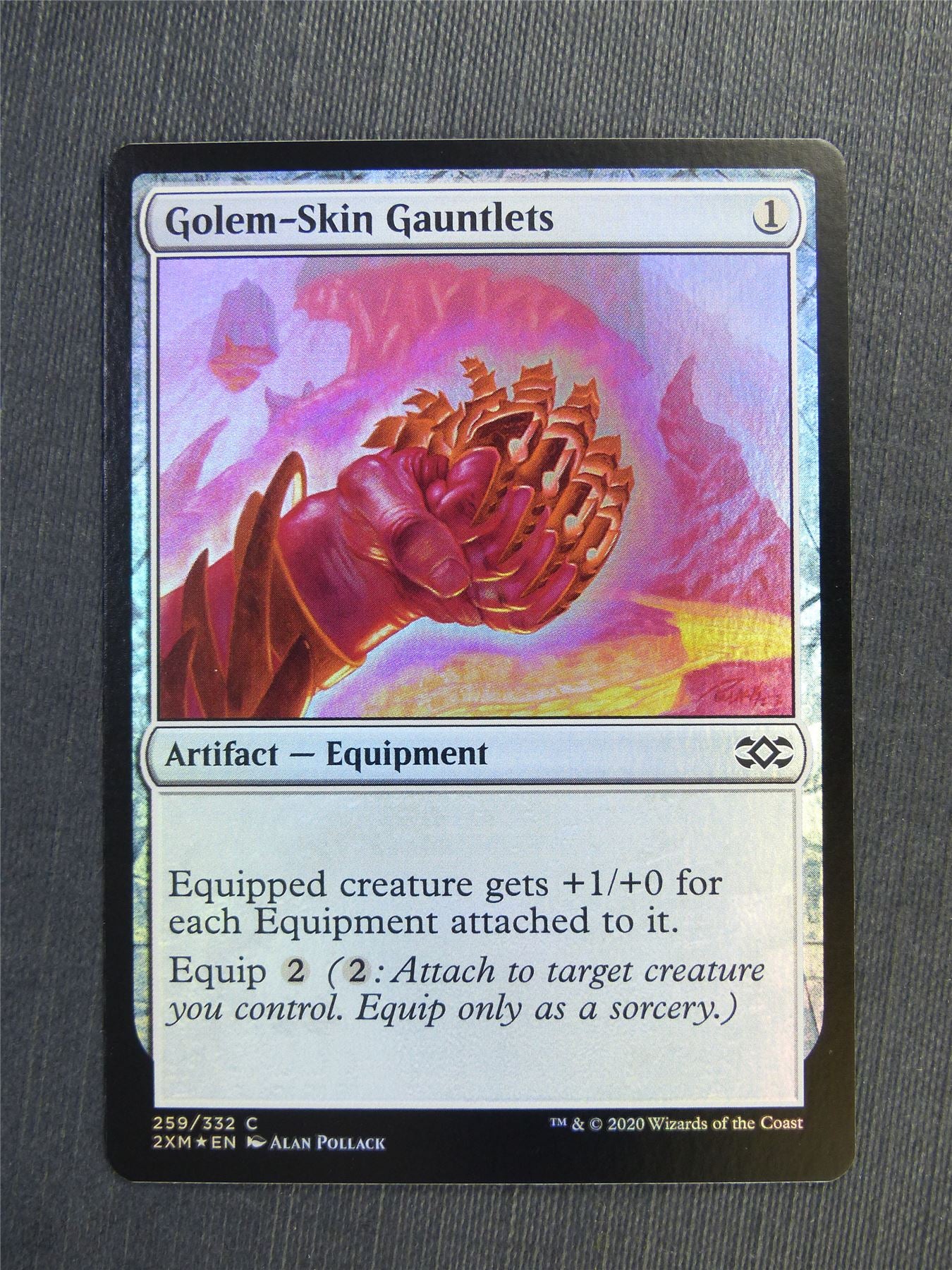 Golem-Skin Gauntlets Foil