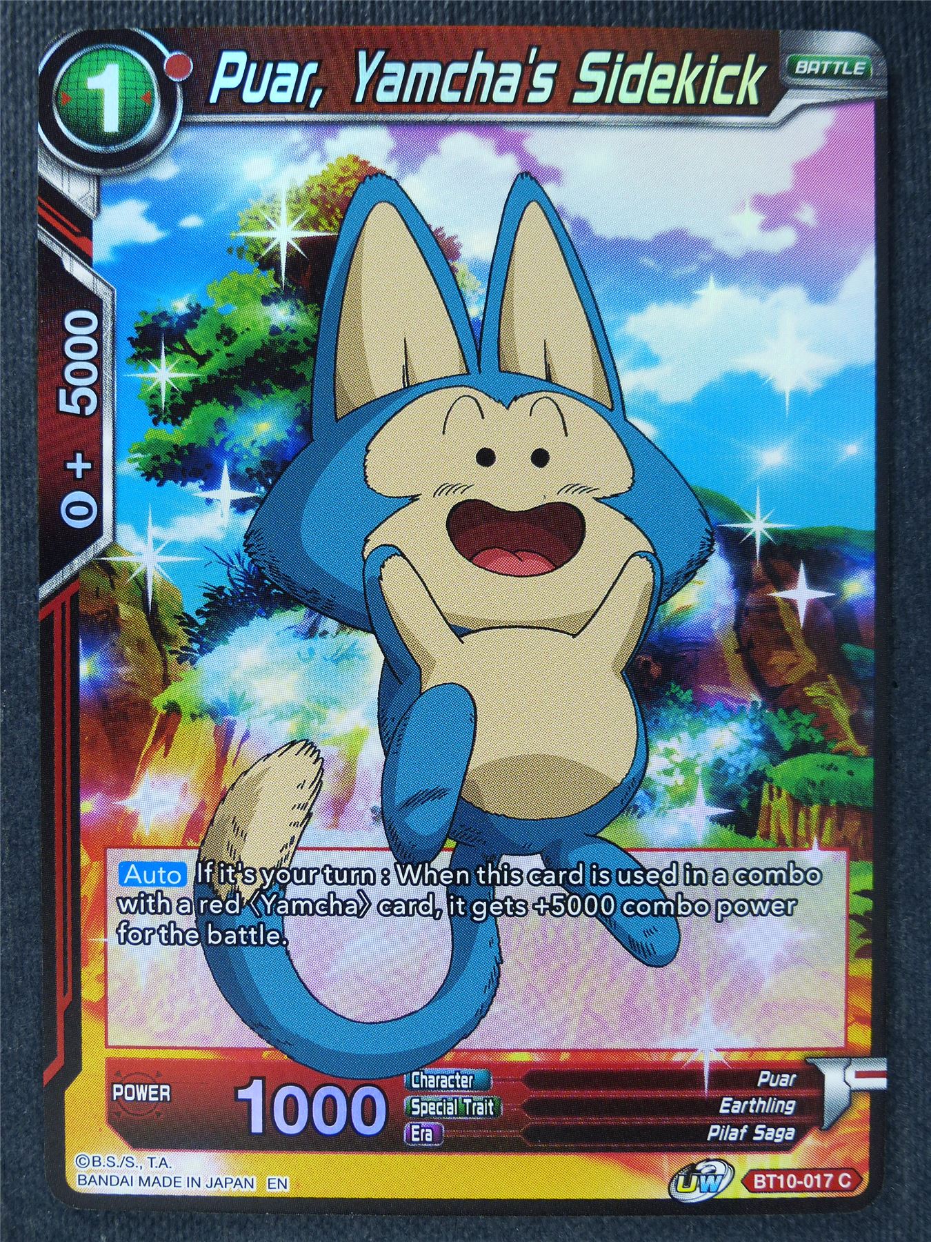 Puar Yamcha's Sidekick C Foil - Dragon Ball Super Cards #4T