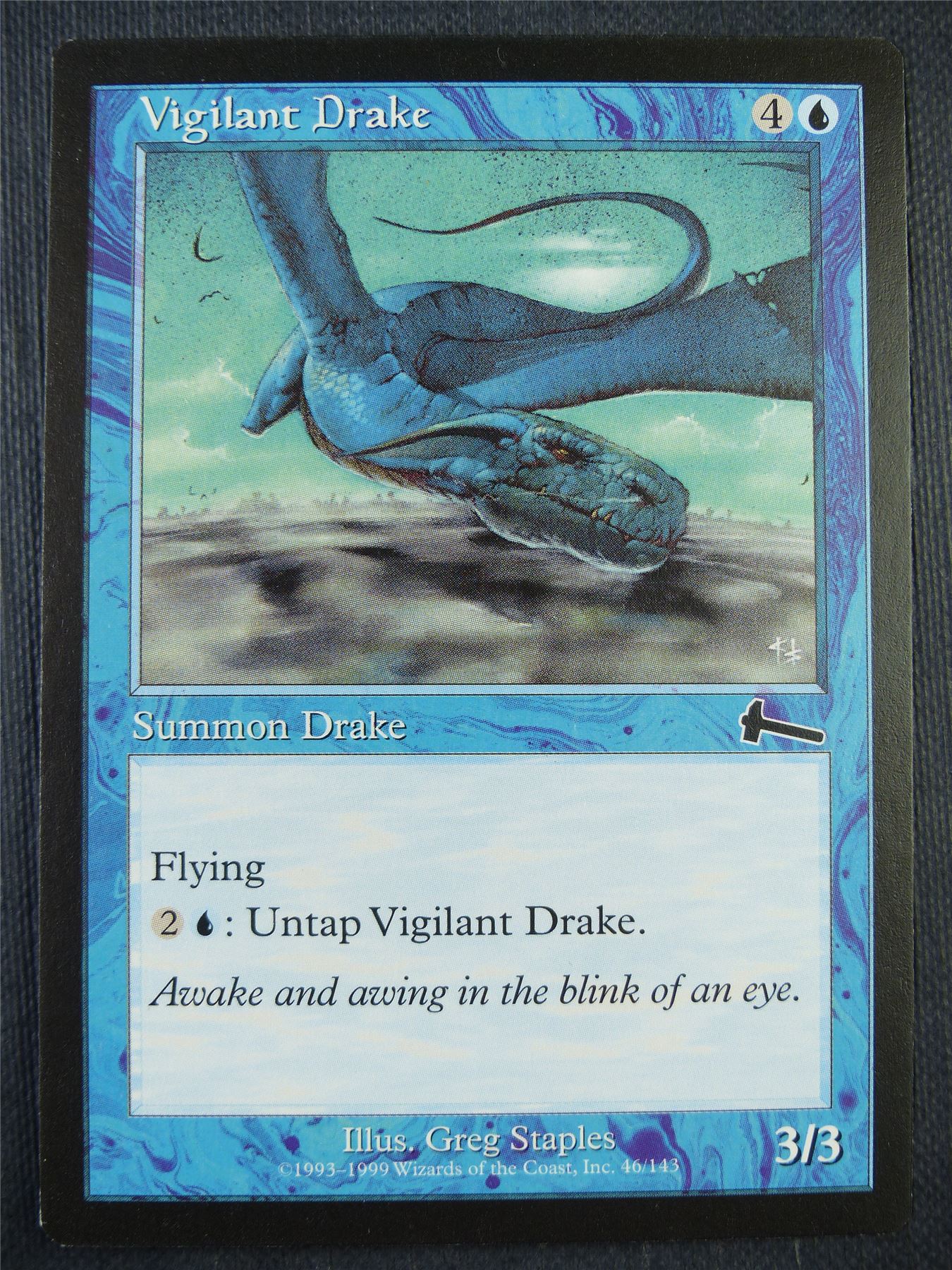 Vigilant Drake - Mtg Card #9EJ