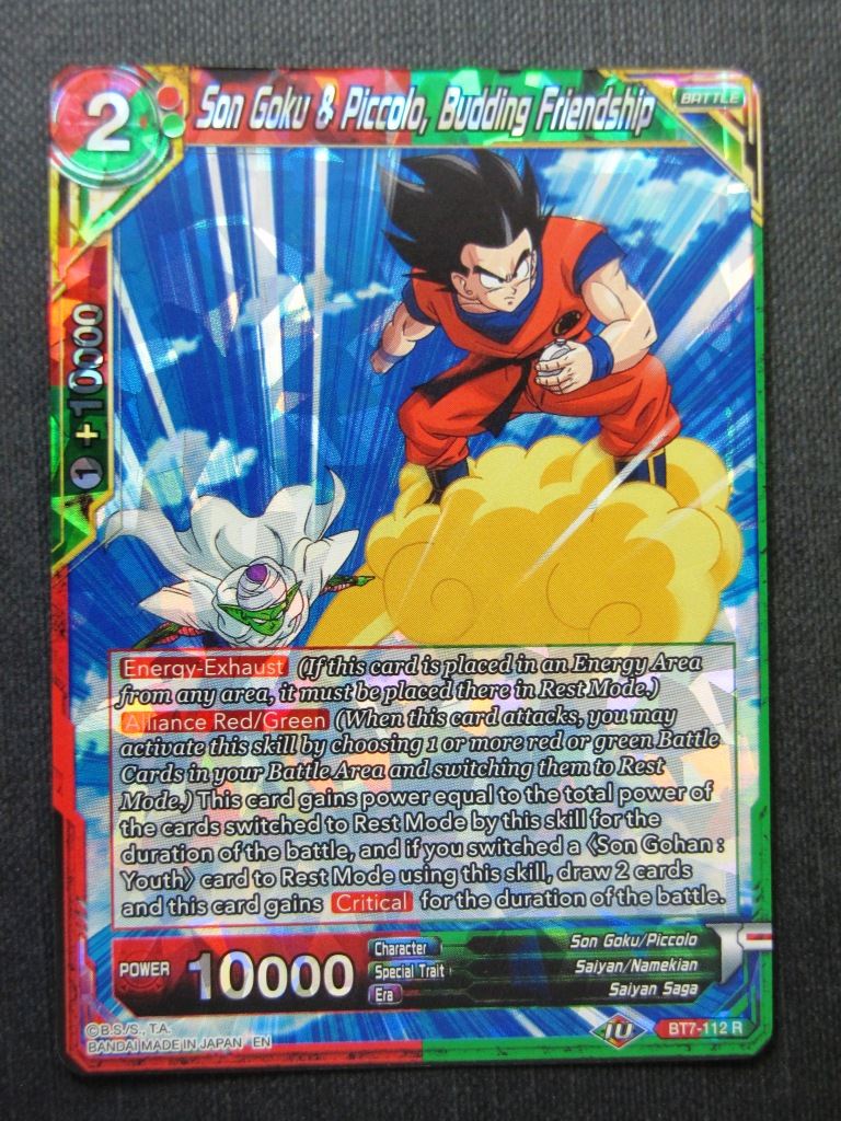 Son Goku & Piccolo Budding Friendship R - Dragon Ball Super Cards #OI
