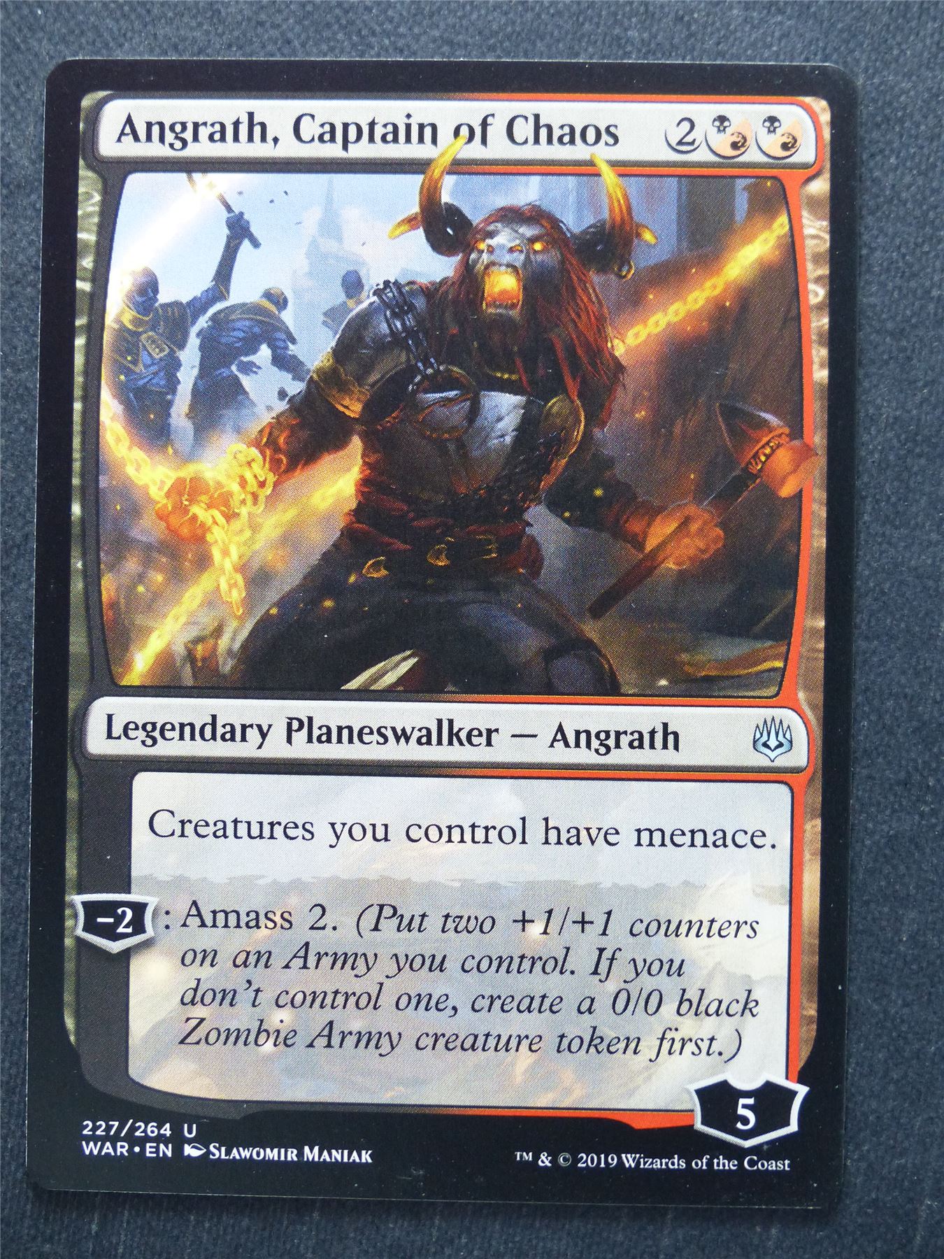 Angrath Captain of Chaos - Mtg Magic Cards #8T