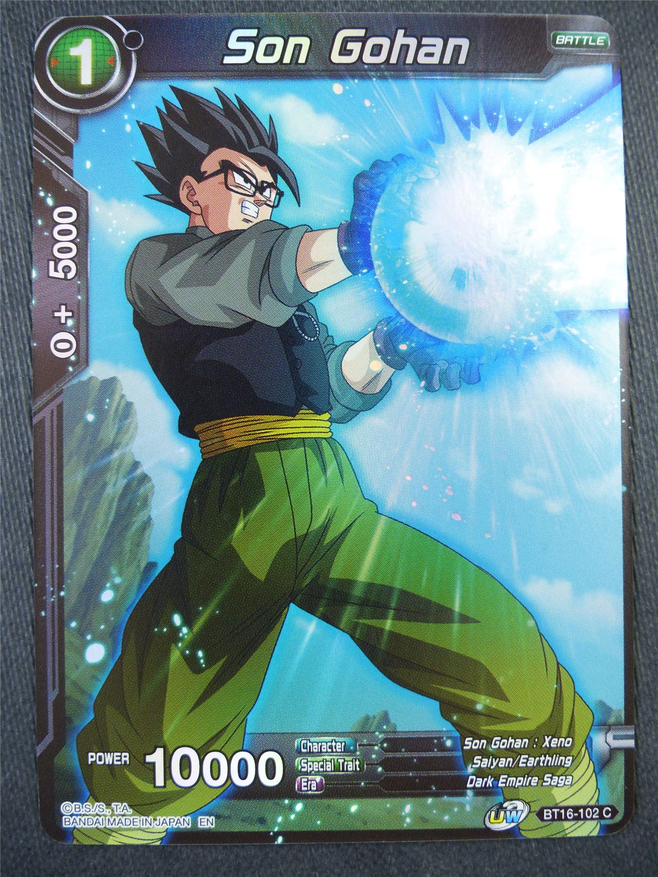 Son Gohan BT16 Foil - Dragon Bal Super Card #8Y9