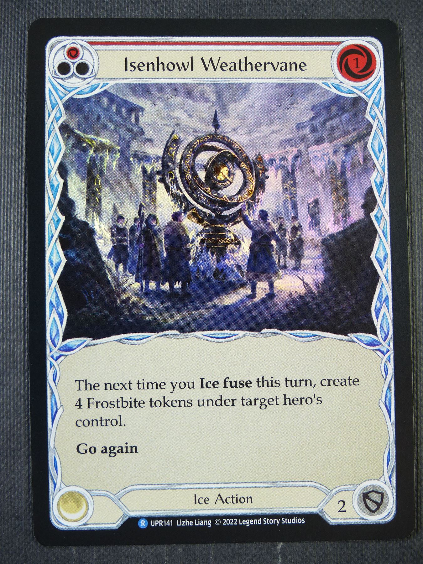 Isenhowl Weathervane R UPR141 Foil - Red - Flesh & Blood Card #6UG