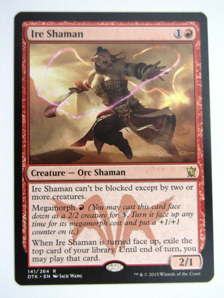 MTG Magic Cards: IRE SHAMAN # 36H41