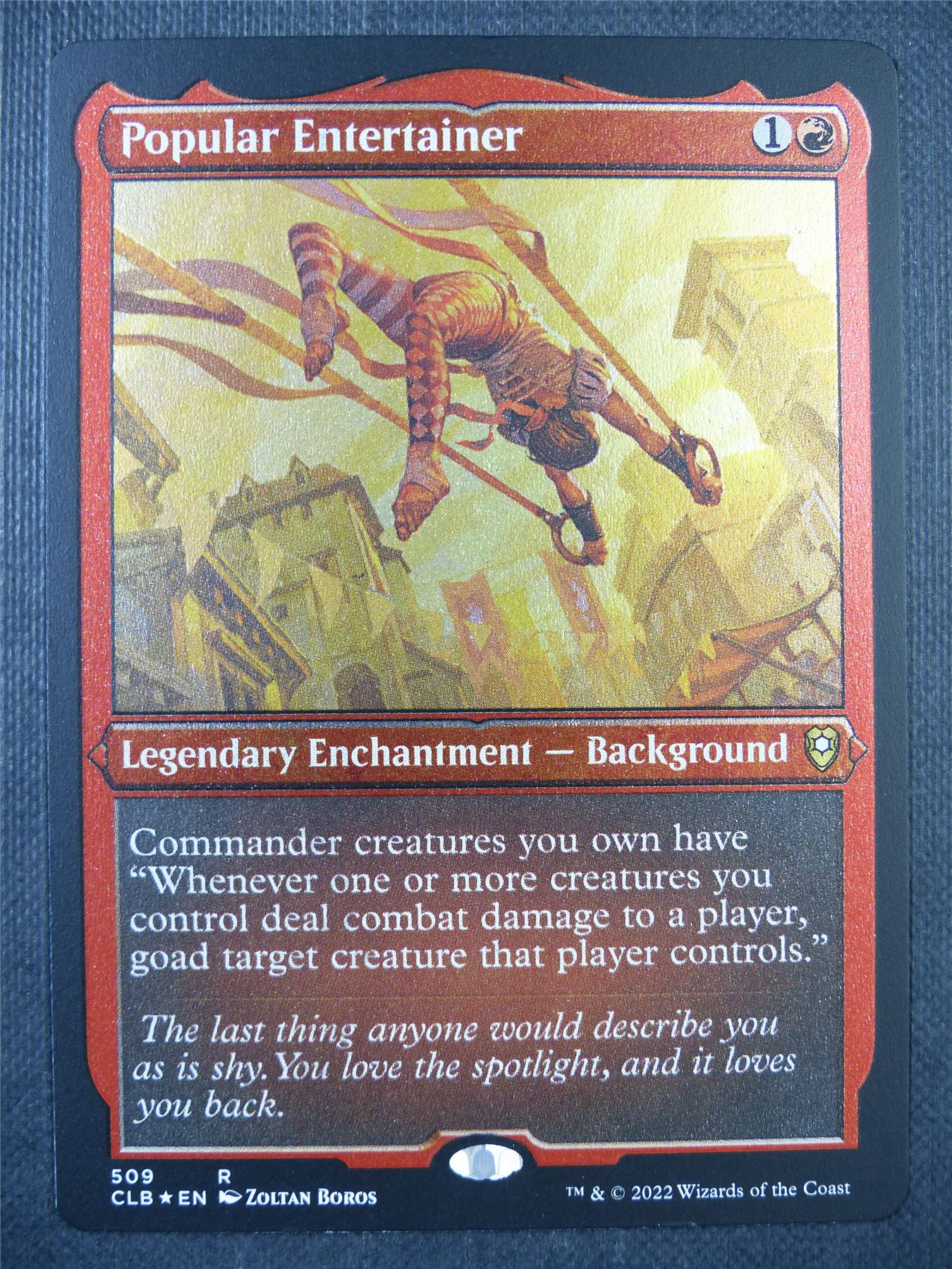 Popular Entertainer Etched Foil - Mtg Card #6TA