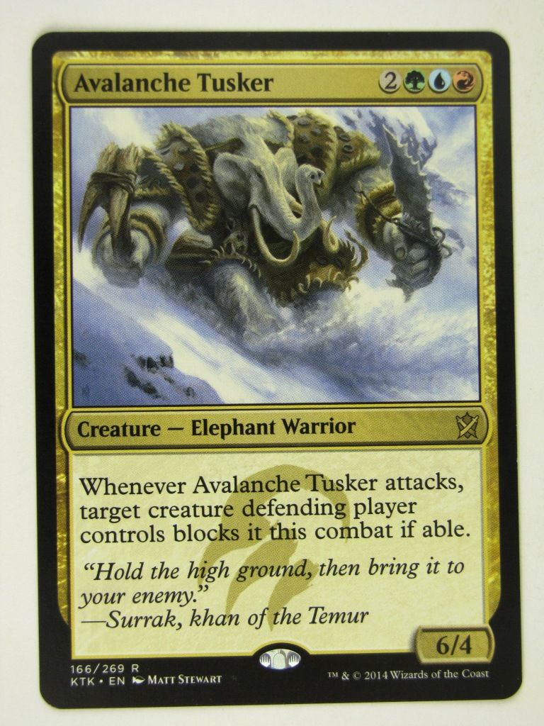 MTG Magic Cards: AVALANCHE TUSKER # 15A83
