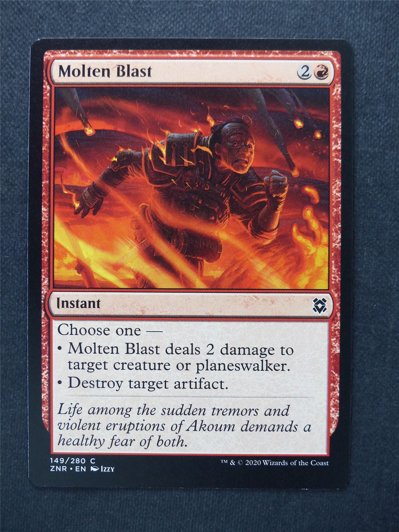 Molten Blast - Mtg Magic Cards #VA