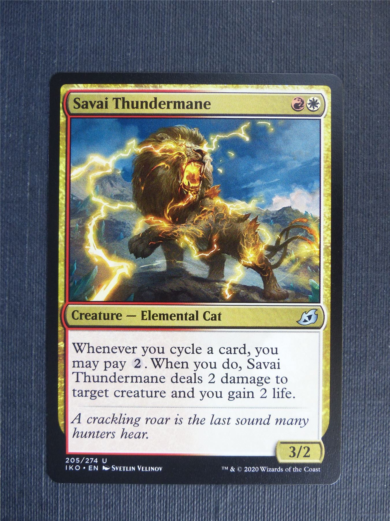 Savai Thundermane - C20 - Mtg Card
