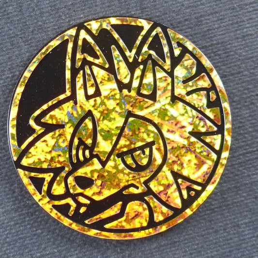 Lycanroc Orange Sparkle - Pokemon Coin #FS