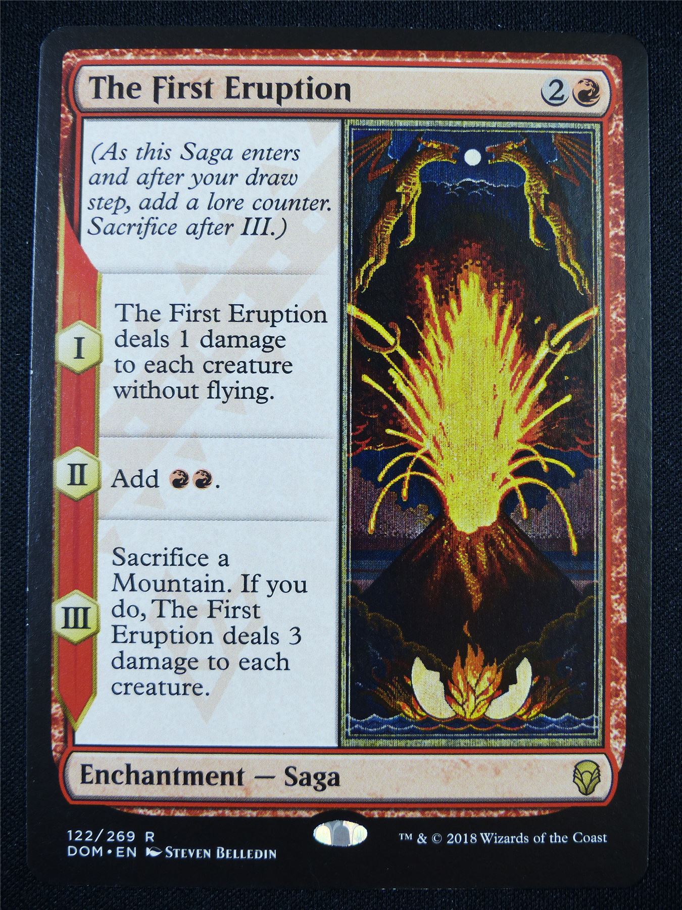 The First Eruption - Mtg Card #1Z5