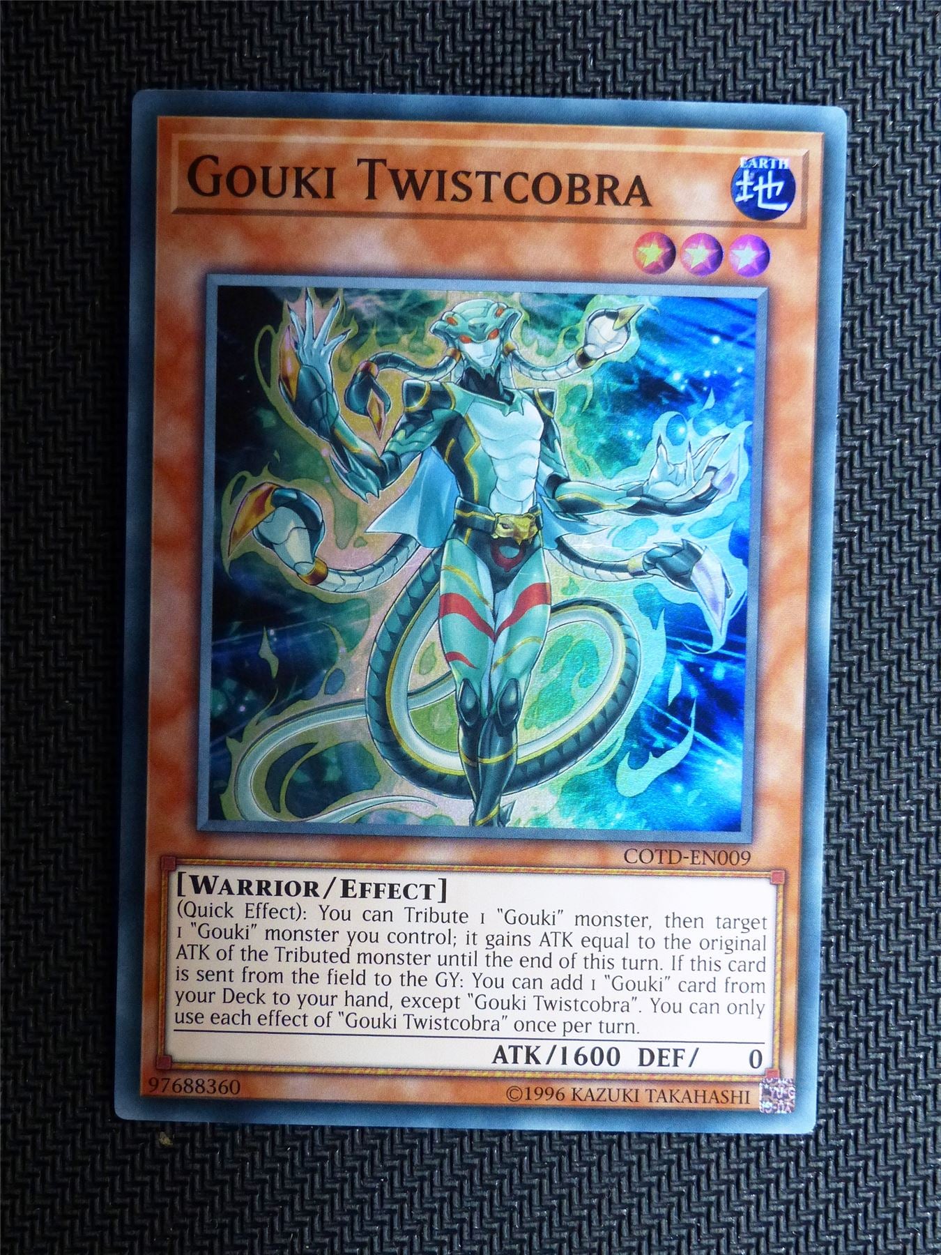 Gouki Twistcobra - COTD - Super Rare - Yugioh Card #