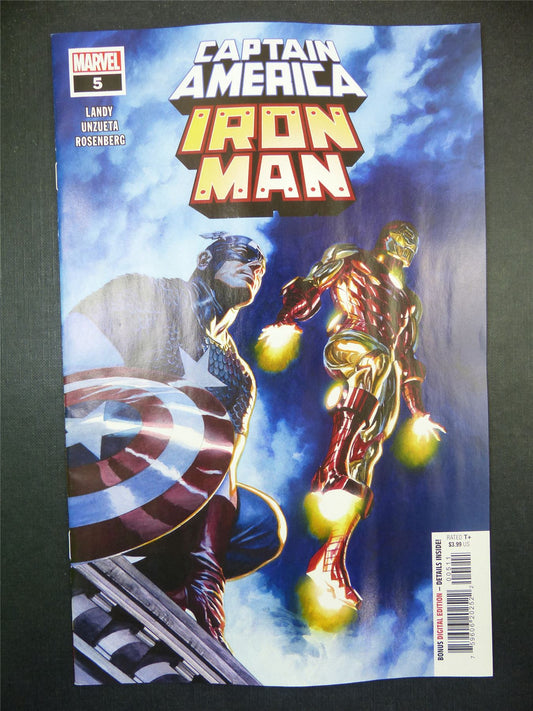 CAPTAIN America Iron Man #5 - May 2022 - Marvel Comic #93V