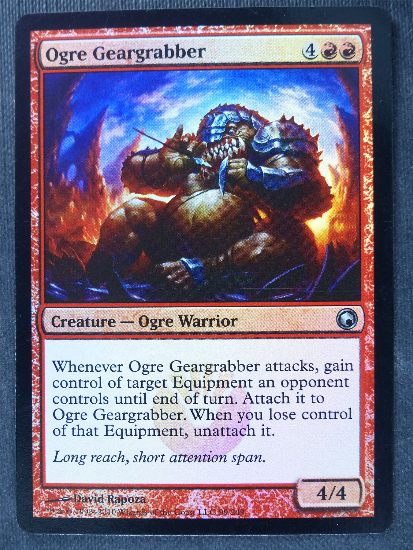 Ogre Geargrabber Foil - Mtg Magic Cards #1Z0