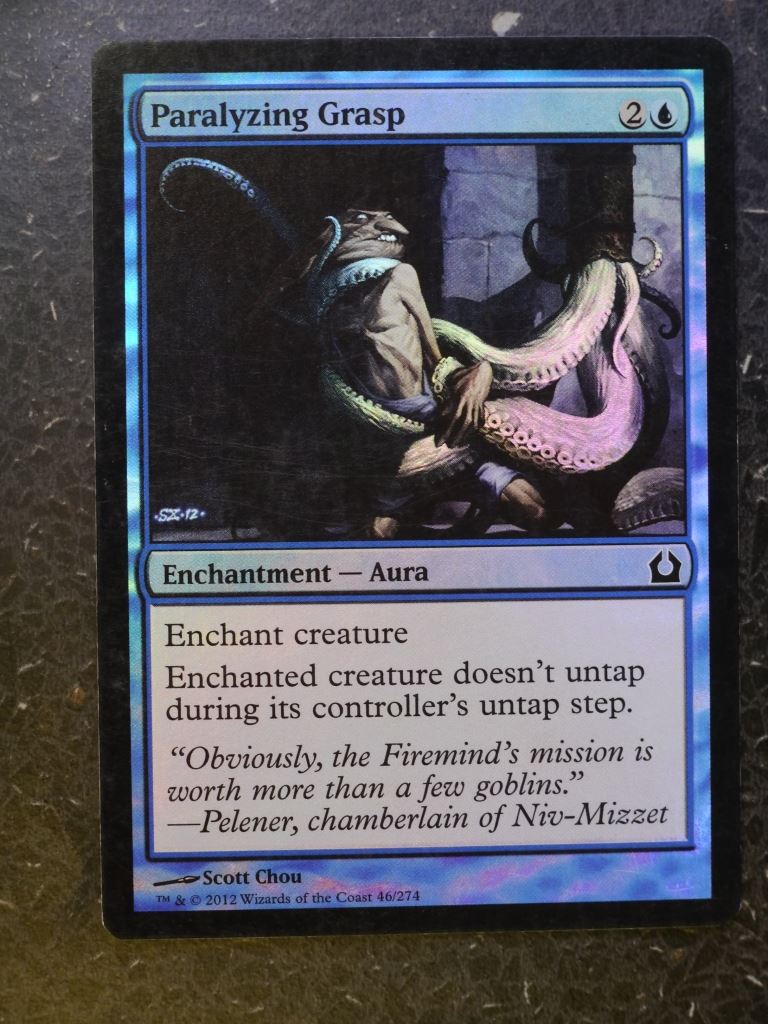 MTG Cards: PARALYSING GRASP FOIL # 5C55
