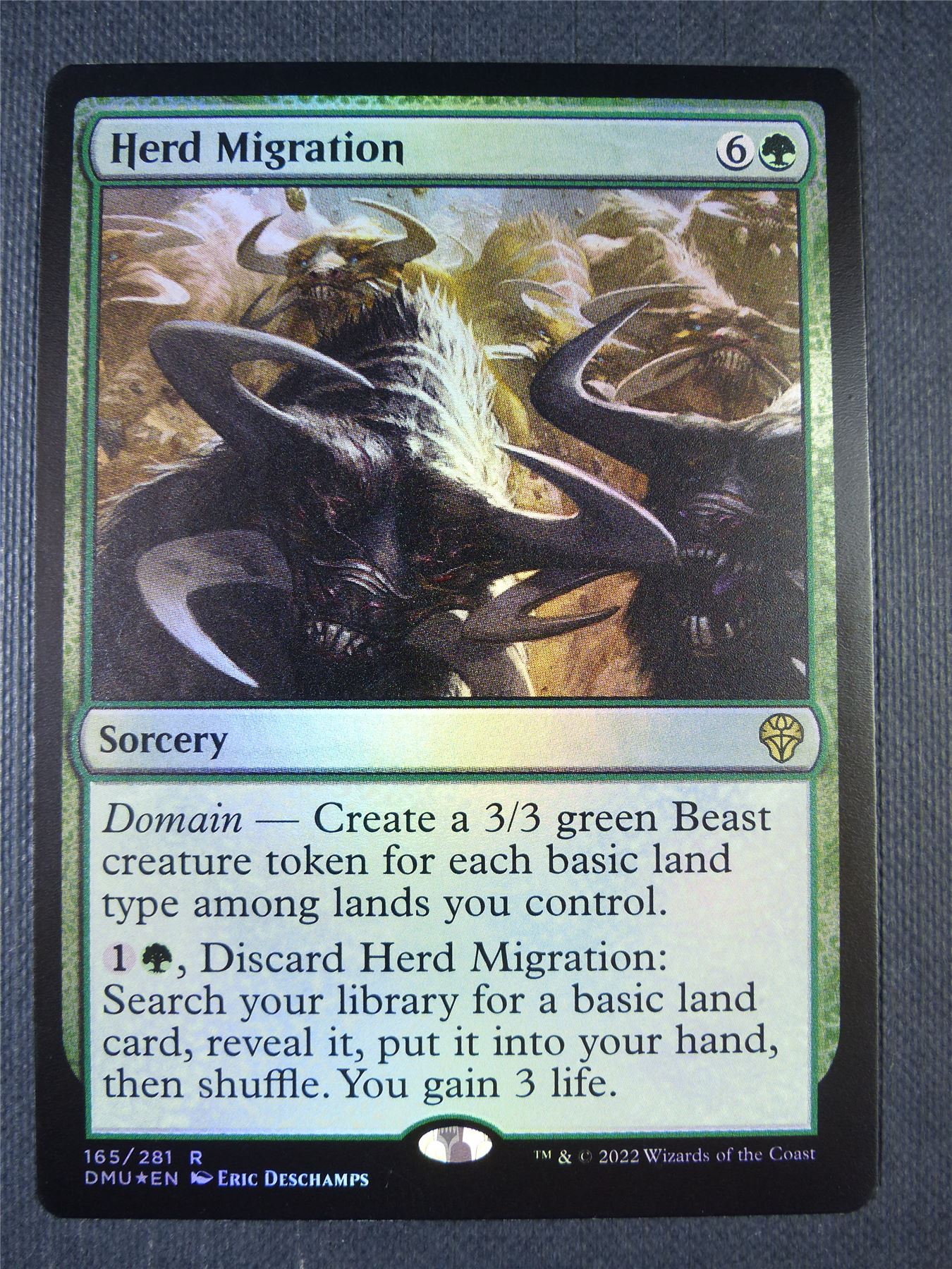 Herd Migration Foil - Dominaria United Mtg Card #7EG
