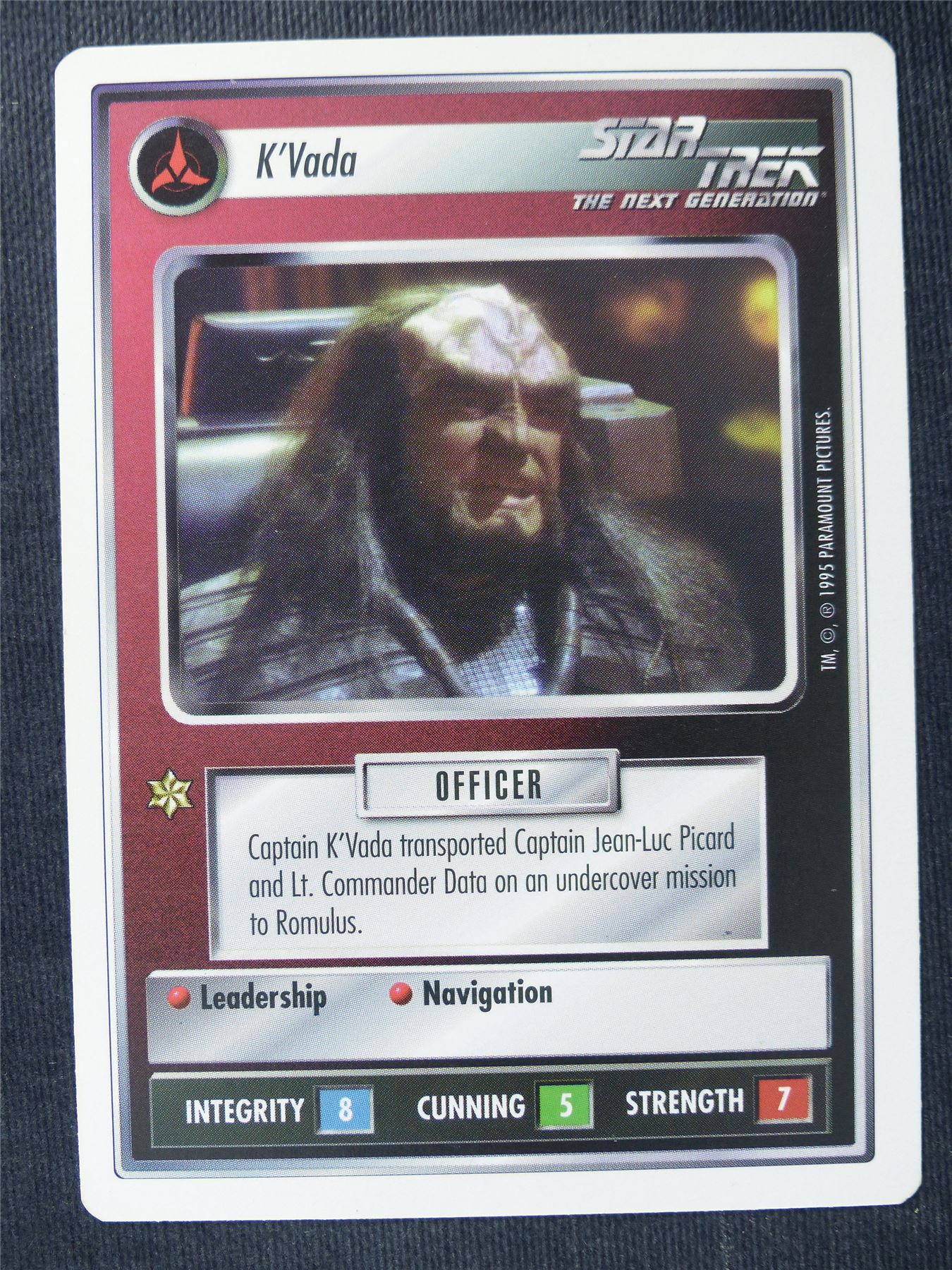 K'Vada - NG - Star Trek Cards #124