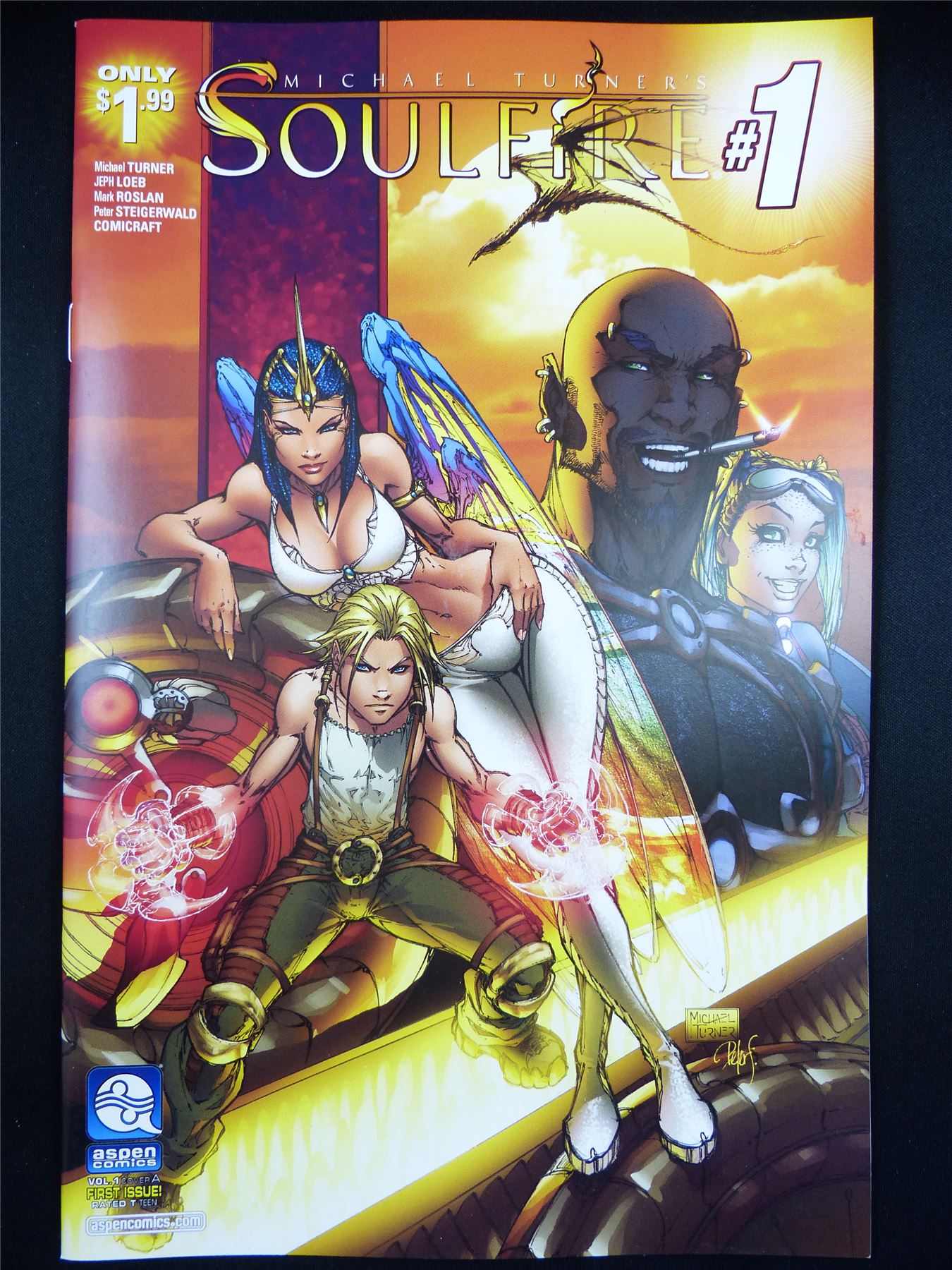 SOULFIRE #1 - Oct 2022 - Aspen Comics #GD