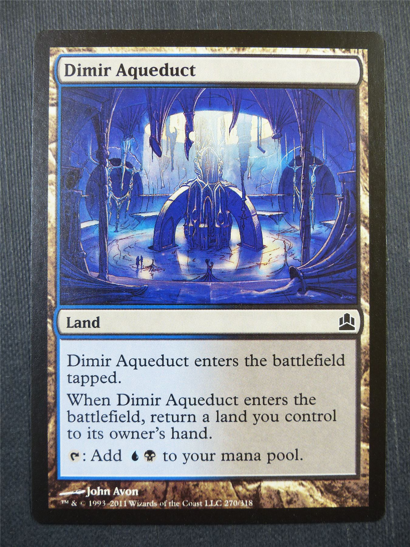 Dimir Aqueduct - Mtg Card #4CF