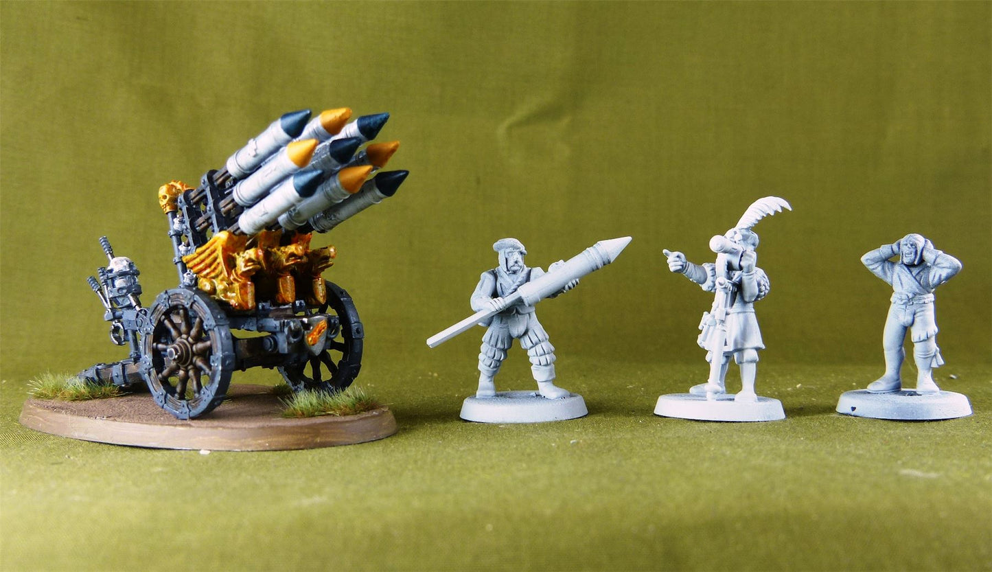 Hellblaster Rocket Battery - Cities Of Sigmar - Warhammer AoS 40k #1HN