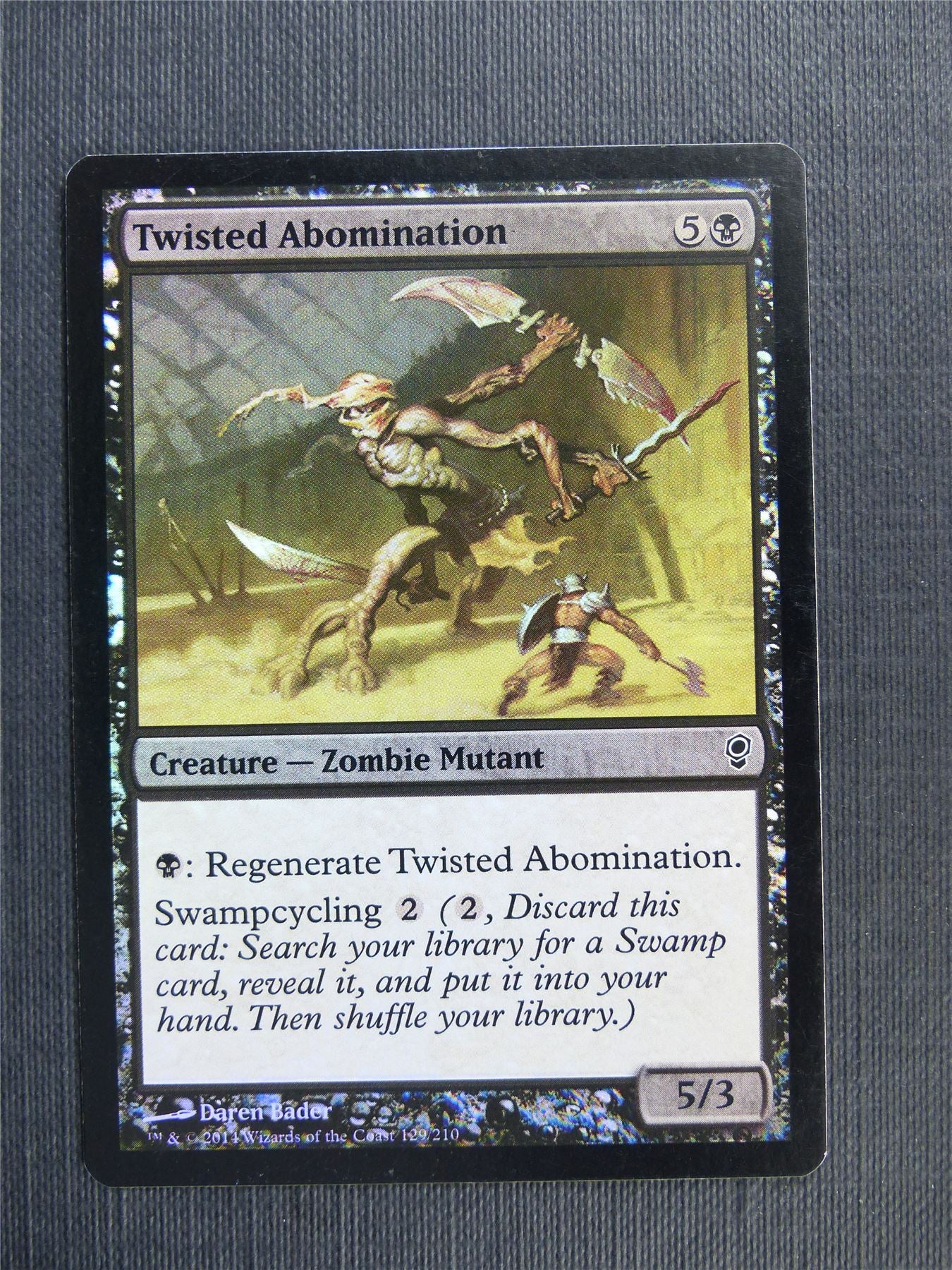 Twisted Abomination Foil - Mtg Magic Cards #3CS