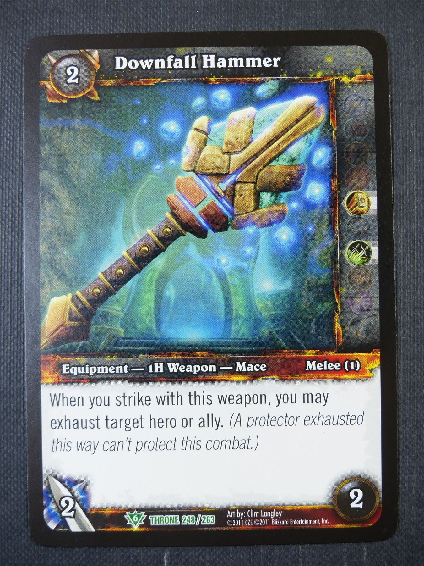 Downfall Hammer 248/263 - WoW Card #1DB