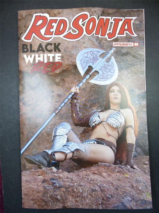RED Sonja: Black White & Red #6 cosplay cvr - Jan 2022 - Dynamite Comics #5D0