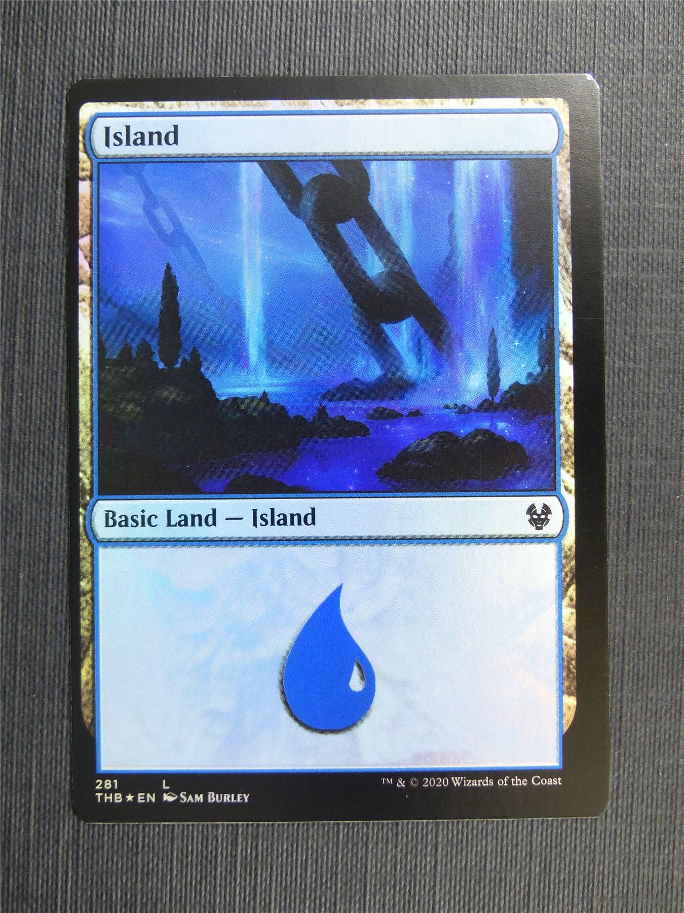 Island 281 Foil - Theros Collector Ed - Mtg Magic Cards #3OJ