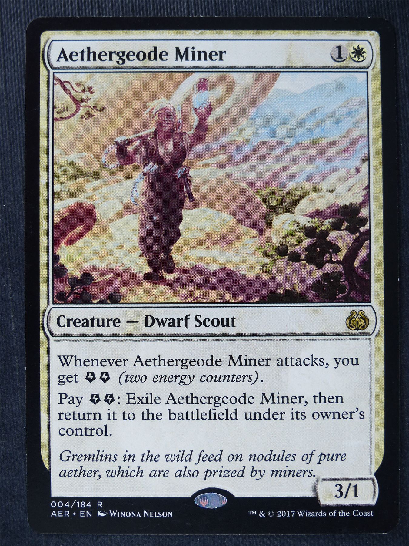 Aethergeode Miner - Mtg Magic Cards #QY