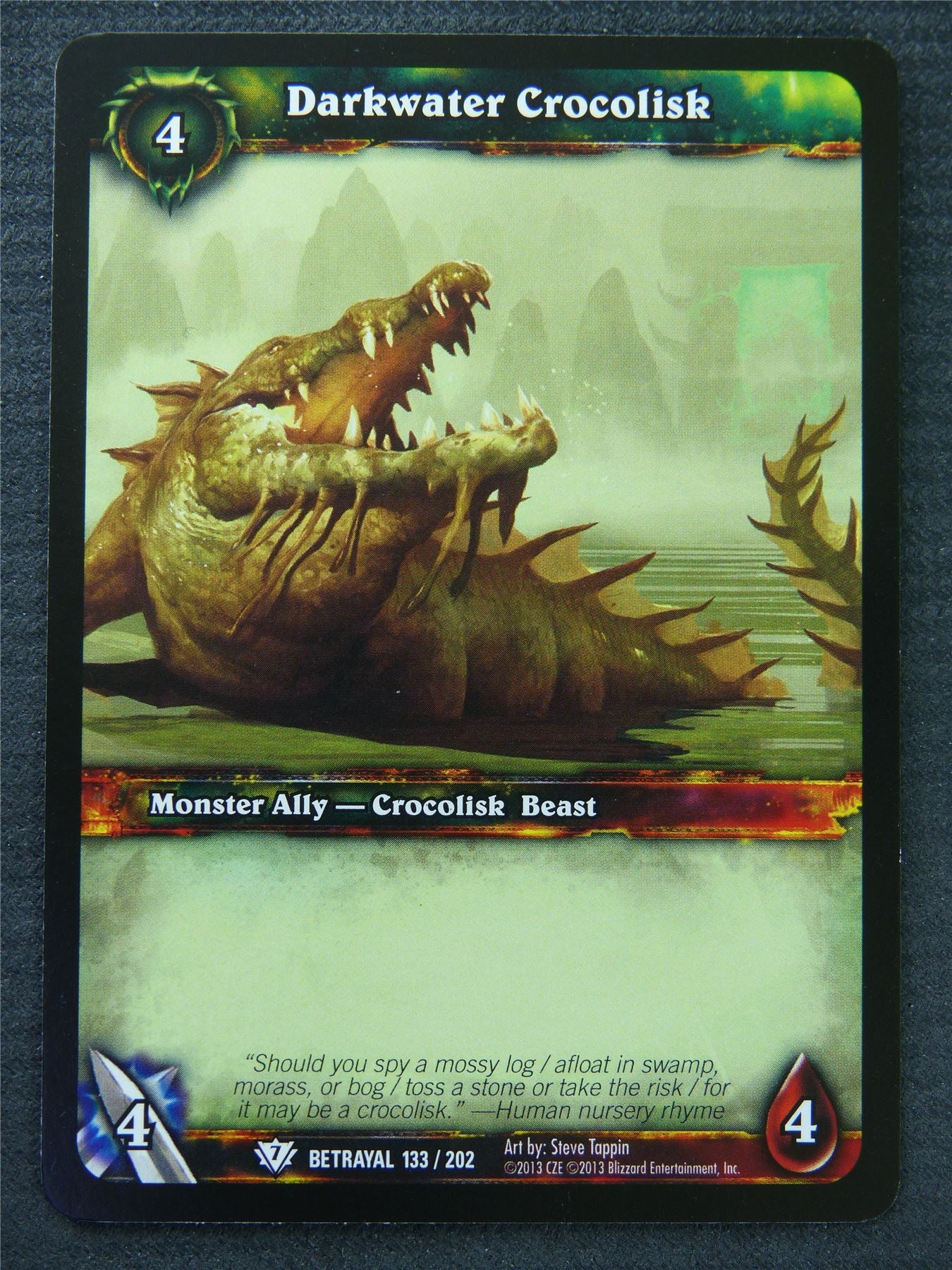 Darkwater Crocolisk - Common - World Of Warcraft #1HE