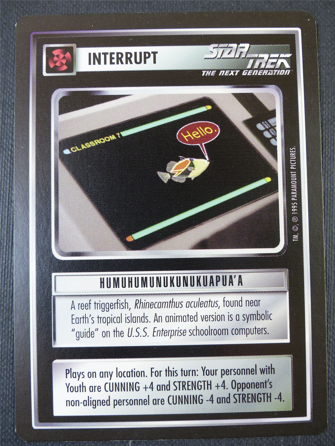 Humuhumunukunukuapua'a - NG - Star Trek Card #67E