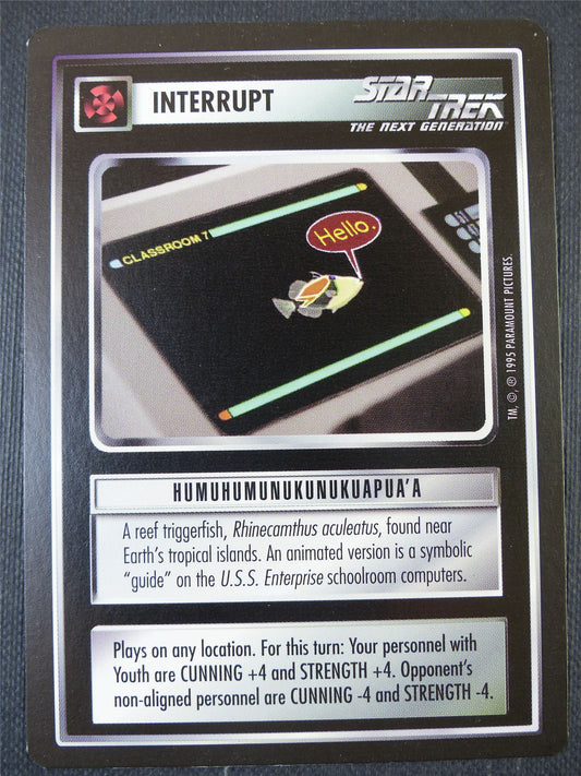 Humuhumunukunukuapua'a - NG - Star Trek Card #67E
