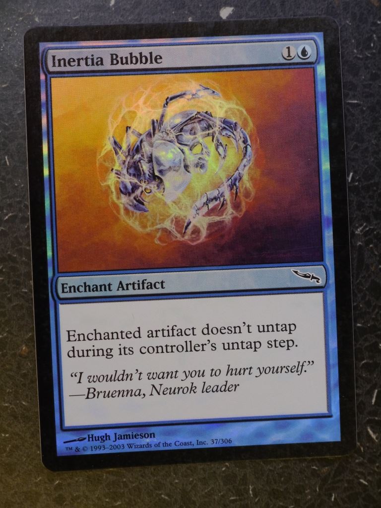 MTG Cards: INERTIA BUBBLE FOIL # 5E91
